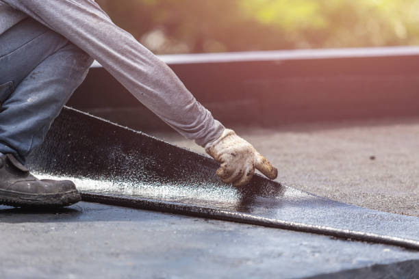 Professional Basement Waterproofing technician working in Altamont, NY